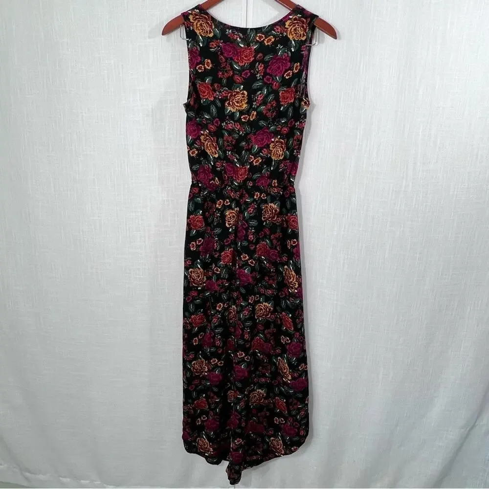 Ambiance Floral Flower Shorts Romper Dress Size M - Picture 10 of 13